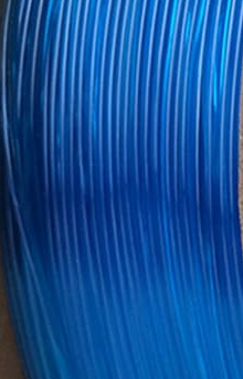 TPU bleu translucide 95A